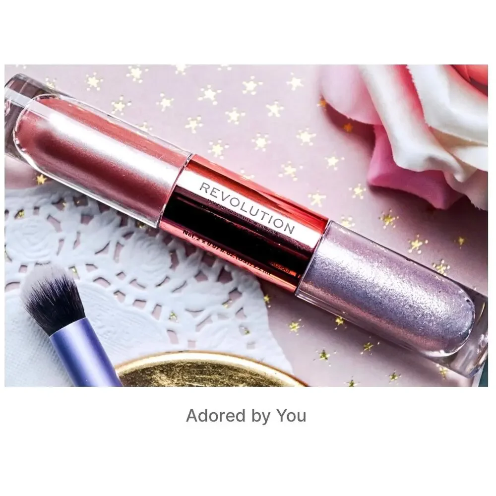 Revolution Eye Glisten Foil & Glitter Eyeshadow in Adored By You